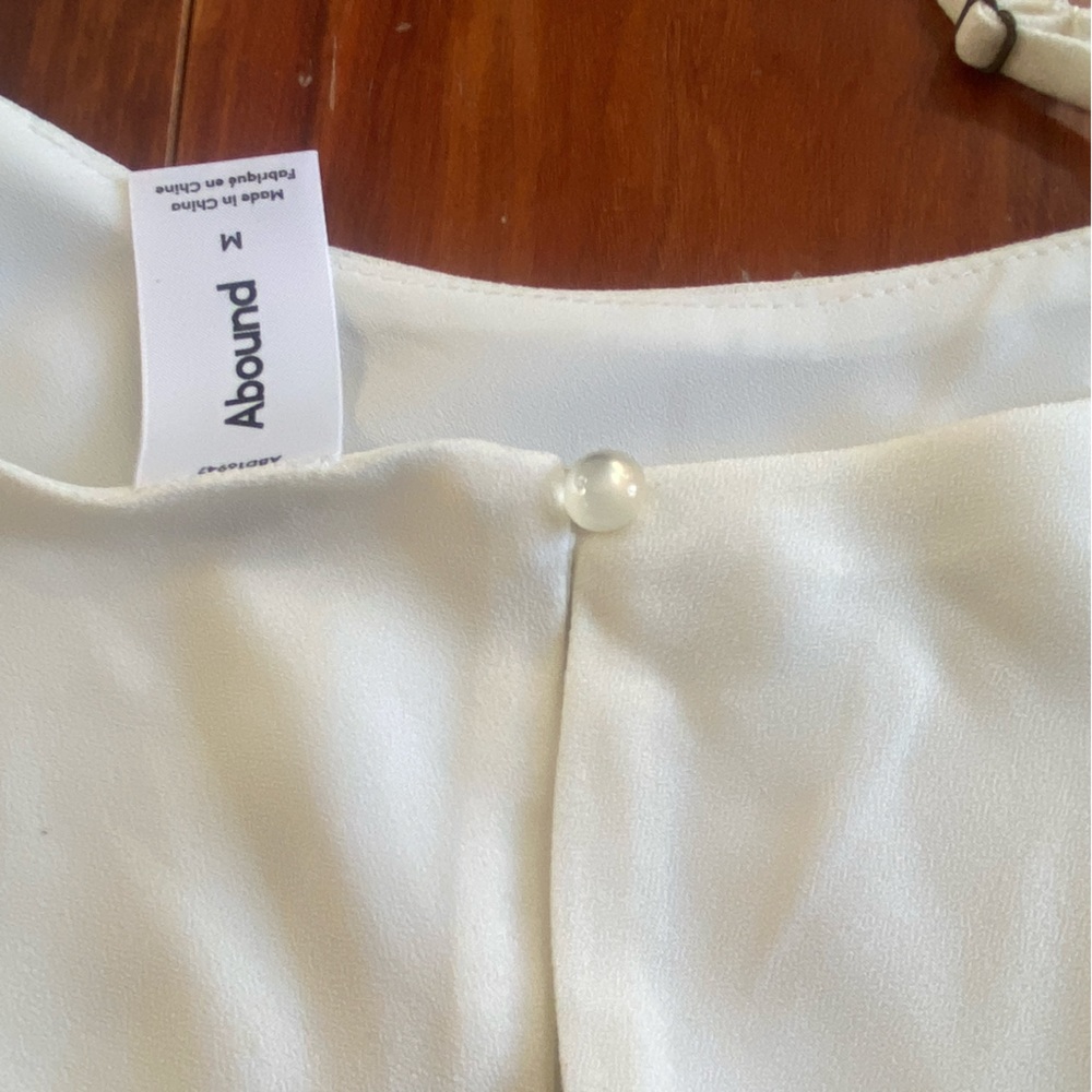 NWT Abound Swing Camisole, Cream White, Size Medium, Women - Picture 2 of 6
